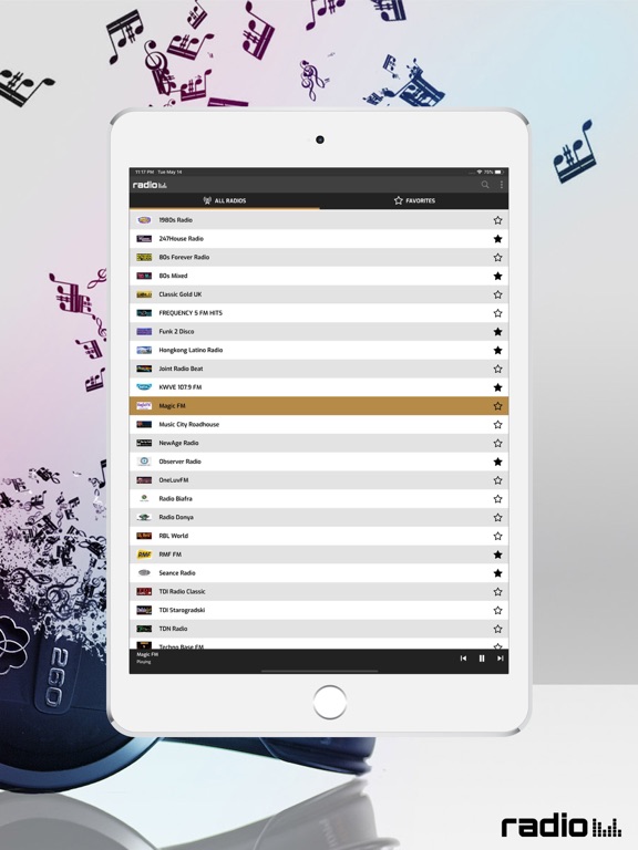 Screenshot #4 pour Radio - World Radios