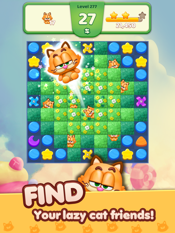 Lazy Cat Dream Match screenshot 4