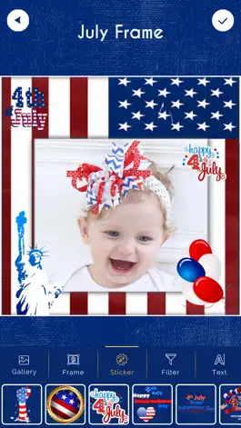 Game screenshot 4th of July Photo Frames - USA mod apk