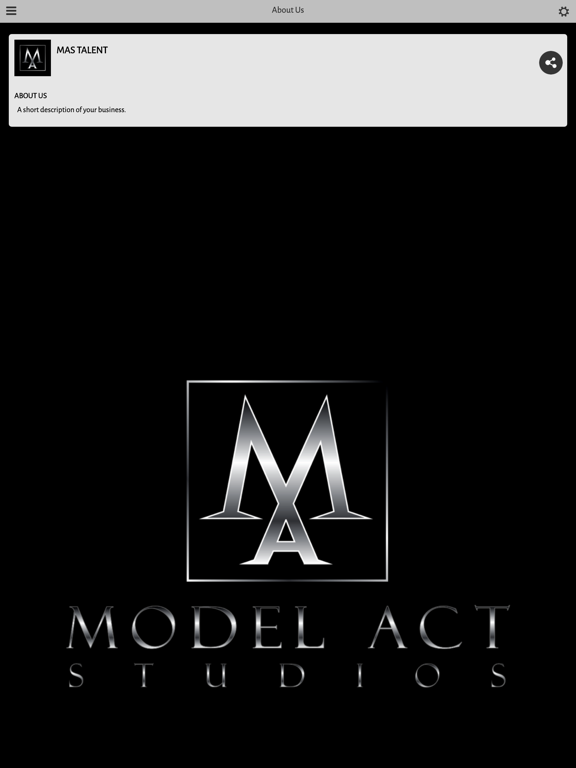 MAS Talent iPad screenshot 3 - Entertainment app
