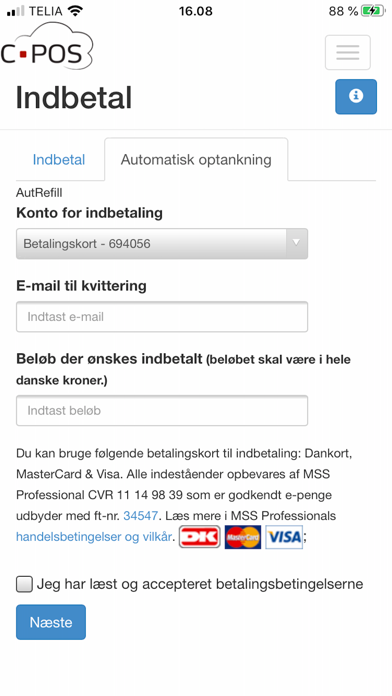 App screenshot