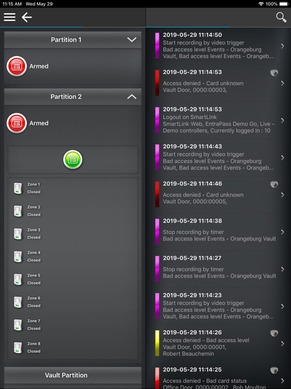 EntraPass go iPad screenshot 4 - Productivity app