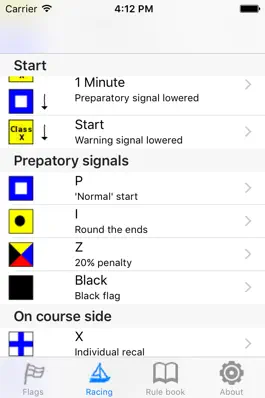 Game screenshot iRegatta Flags apk