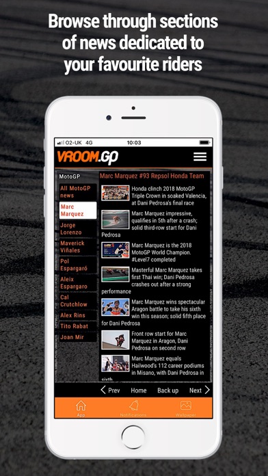 Screenshot #3 pour Vroom.GP - MotoGP & More