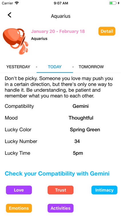 Daily Horoscope -Zodiac
