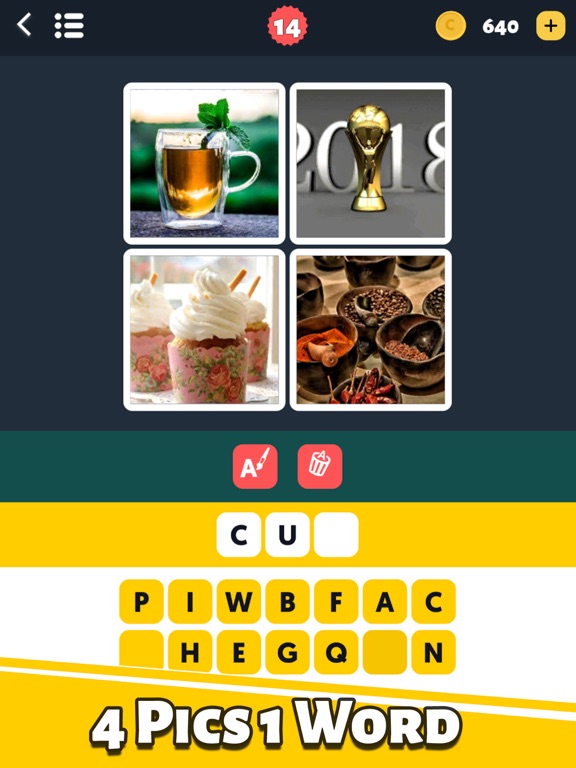 Picture Word Puzzle iPad screenshot