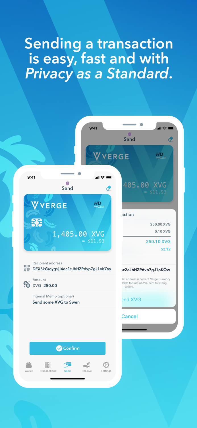 Verge Currency Wallet