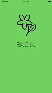 BioCalc screenshot #1 for iPhone