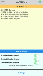 How to cancel & delete mincha alerts prayer reminders 1