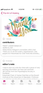 The Art of Healing screenshot #3 for iPhone