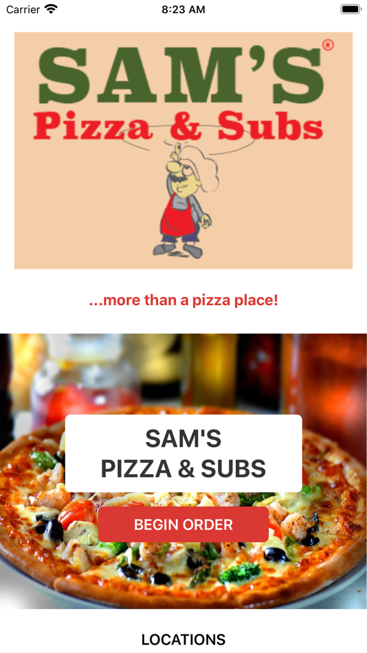 Sam's Pizza & Subs - 2.0 - (iOS)