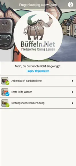 Game screenshot Büffeln DRK Trainer mod apk