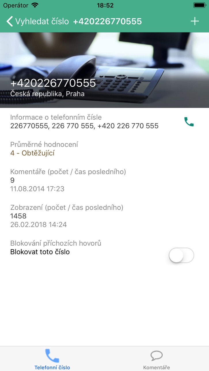 iPhone screenshot