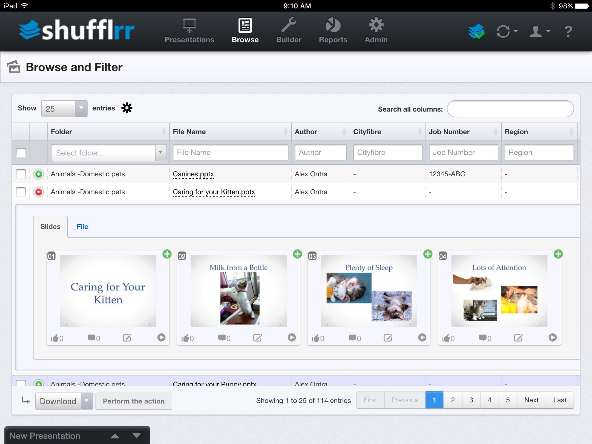 Shufflrr - Presentation Mgmt screenshot 2