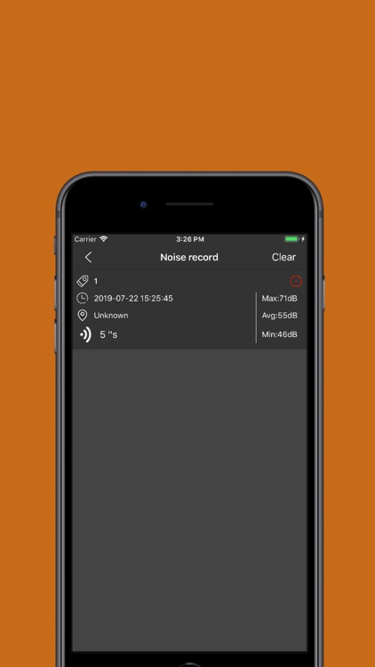 Noise detection recorder screenshot-3