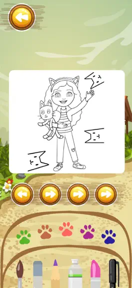 Game screenshot Dolls Doodle Coloring & puzzle apk