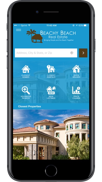 Beachy Beach Home Search