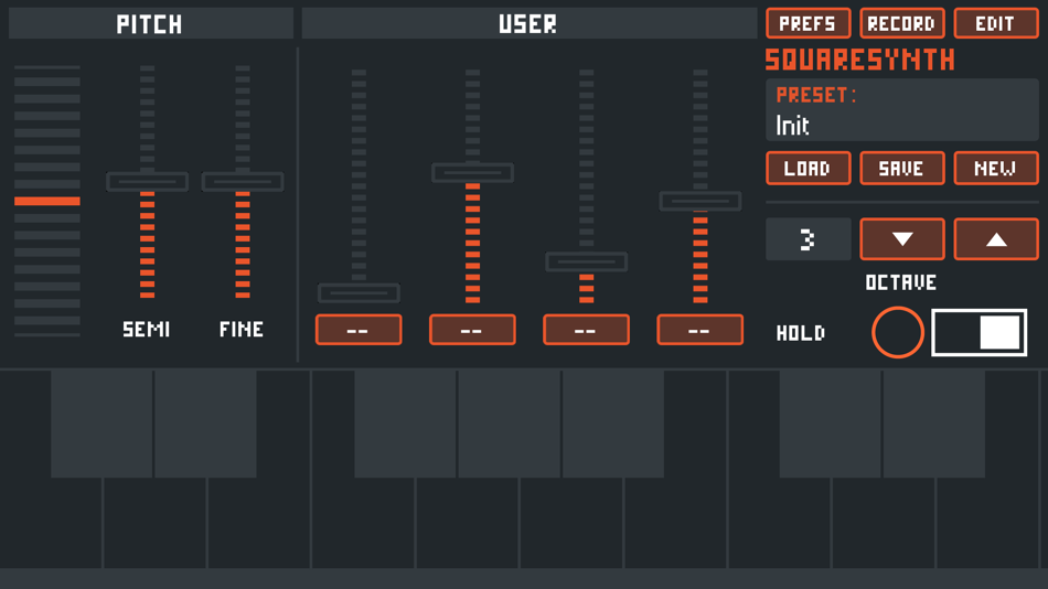 #1. SquareSynth 2 - Chiptune Synth (iOS) 由: James Navarro