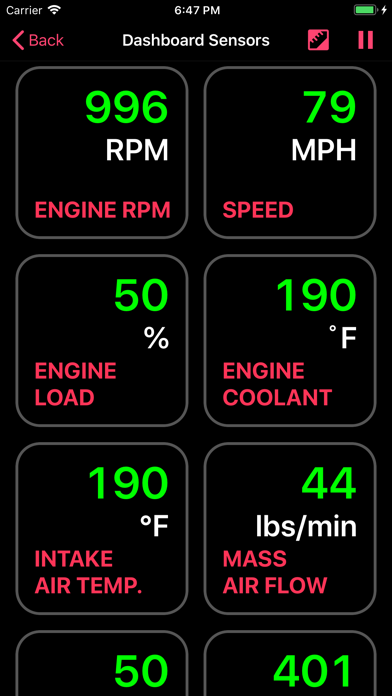 KIA OBD App Screenshot