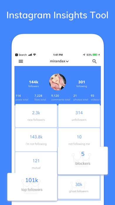 Insights+ IG Follower Reports screenshot 3