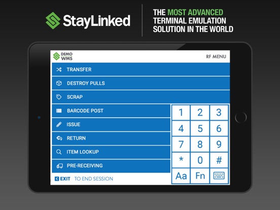 SmartTE Terminal Emulation iPad screenshot 1 - Business app
