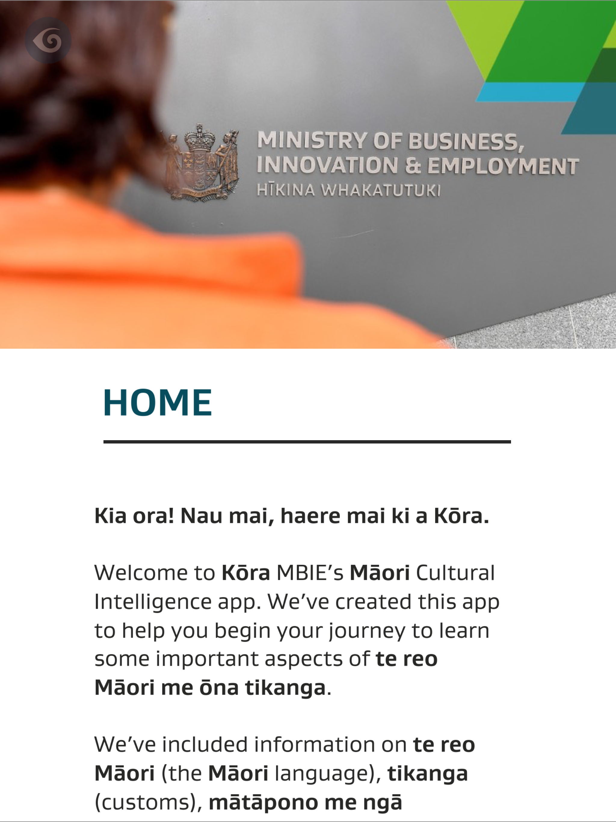 KŌRA MBIE