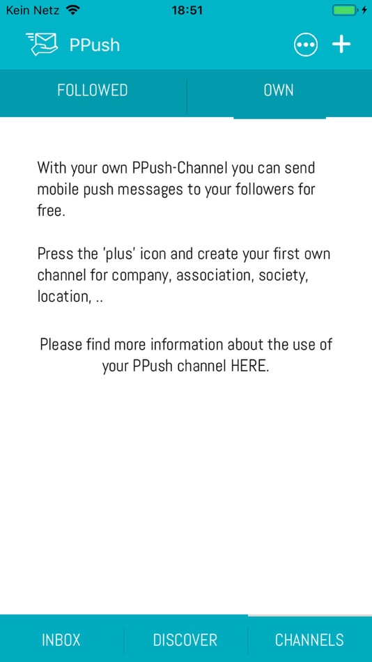 #4. PPush Push Notification App (iOS) Podle: PPush GmbH