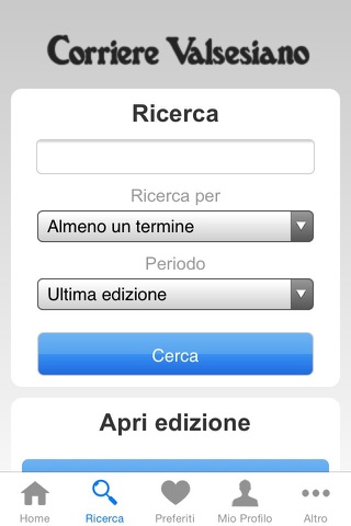 Corriere Valsesiano screenshot 2