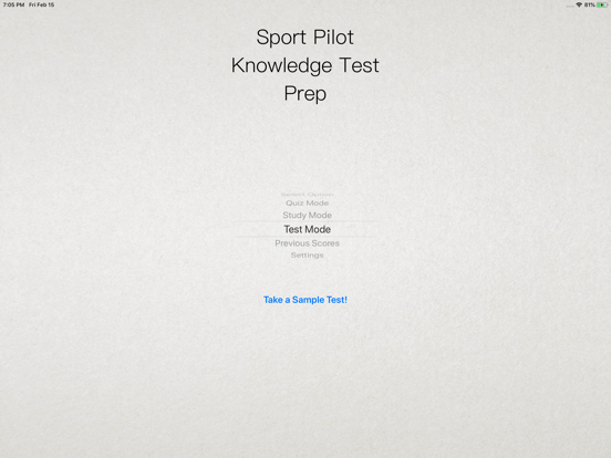 Screenshot #4 pour Sport Pilot Airplane Test Prep