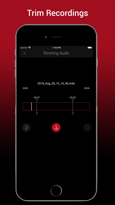 Screenshot #3 pour Voice Recorder HD :Audio Memos