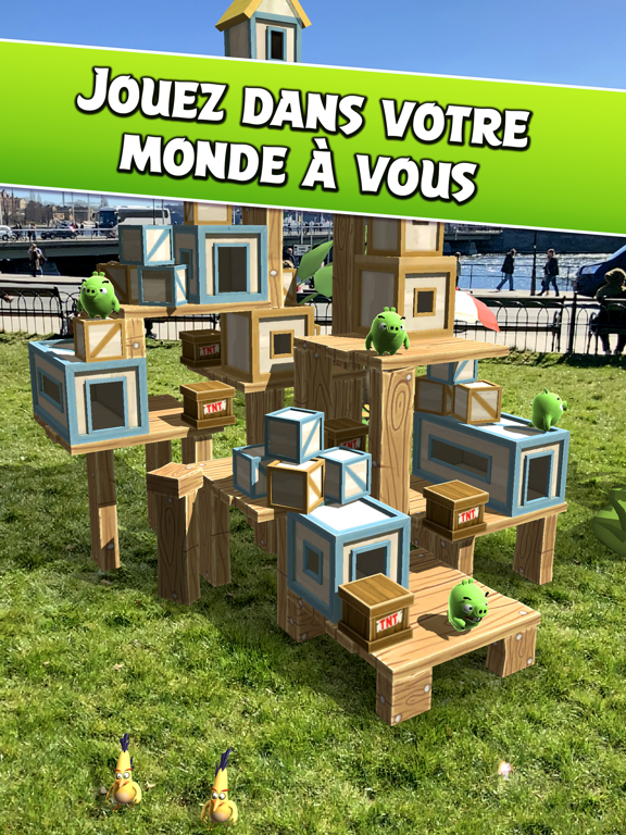 Screenshot #5 pour Angry Birds AR: Isle of Pigs