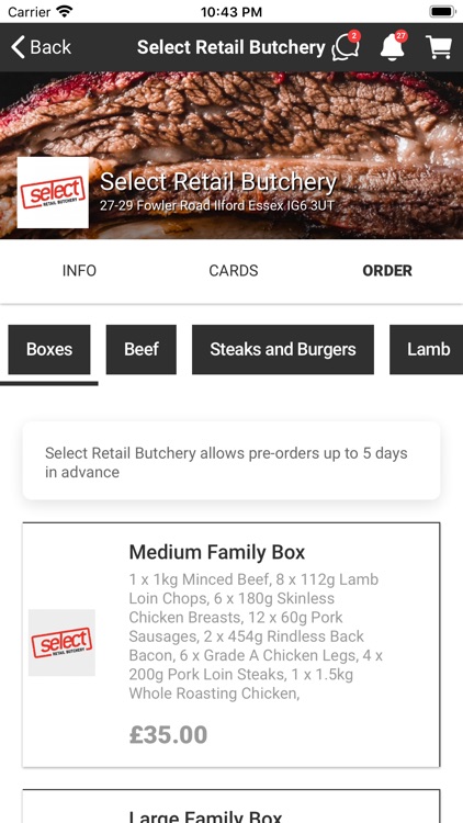 Select Retail Butchery