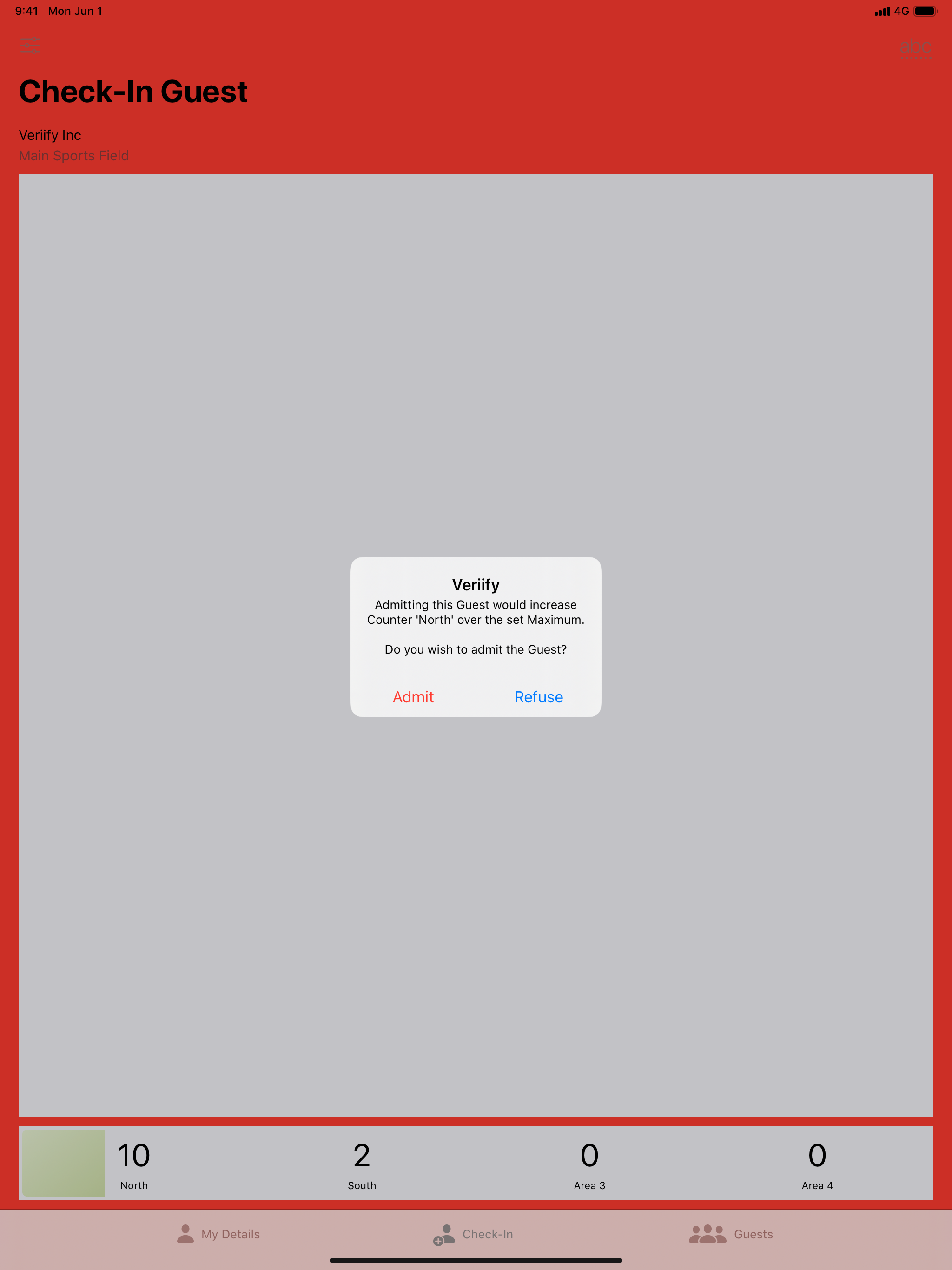 Veriify Check-In