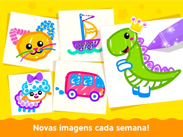 Jogos pintar crianças infantil na App Store