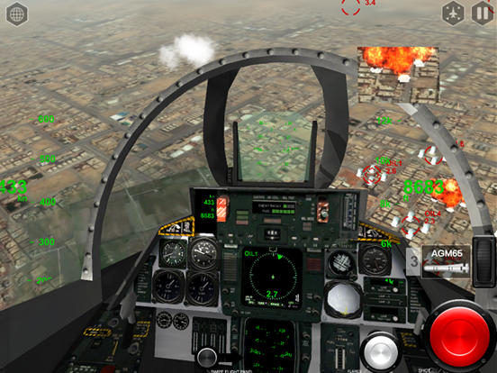 AirFighters Combat Flight Sim iPad app afbeelding 2