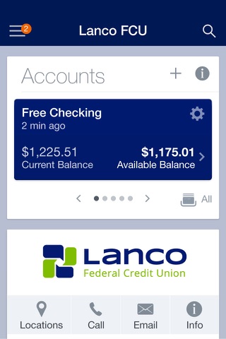 Lanco FCU screenshot 2