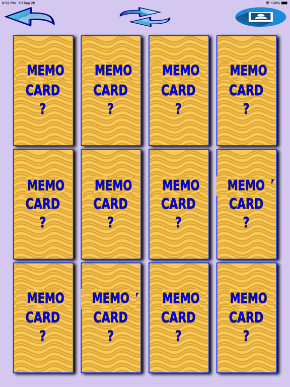 Screenshot #5 pour Mémoire, paires de cartes.
