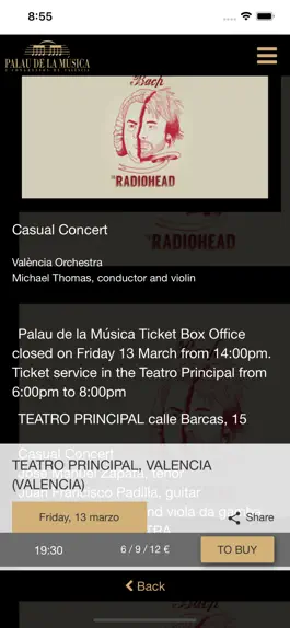 Game screenshot Palau de la Música apk