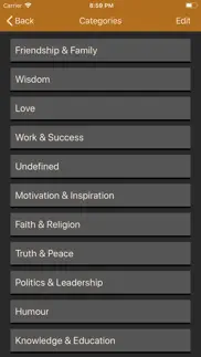 brilliant quotes iphone capturas de pantalla 3