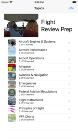 Flight Review Prep screenshot