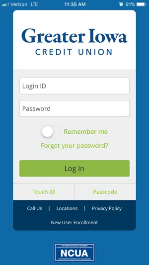 Greater Iowa Mobile Banking screenshot 1