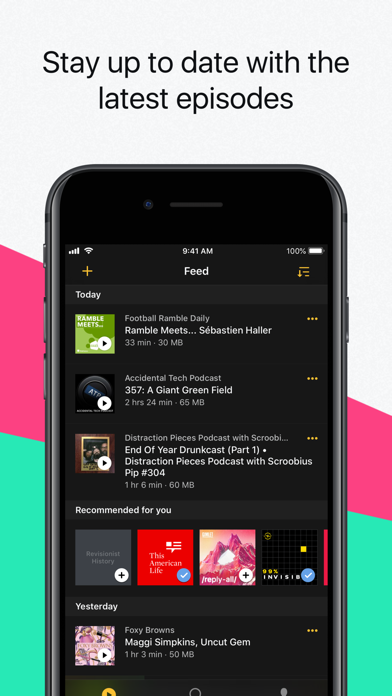 Acast - Podcast Player screenshot