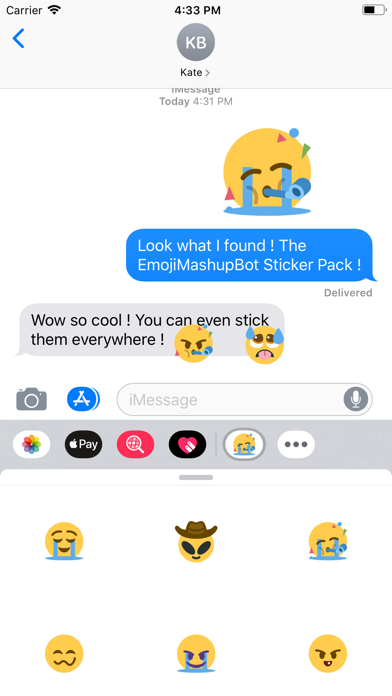 EmojiMashupBot Screenshot 1 - AppWisp.com EmojiMashupBot Screenshot 1 - AppWisp.com