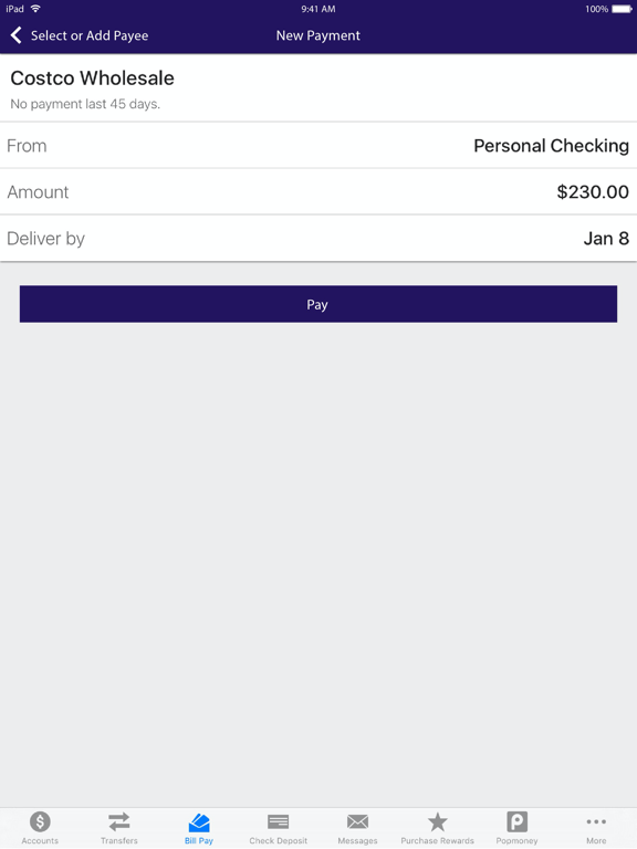 Screenshot #6 pour Excite Mobile Banking