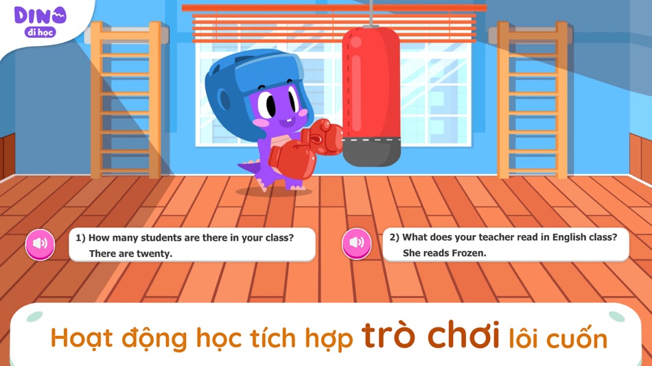 #4. Dino Đi học (iOS) By: NO.1 EDUCATION TECHNOLOGY JOINT STOCK COMPANY