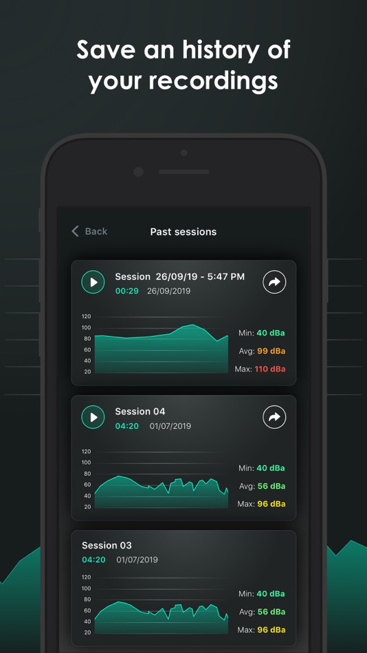 #3. Decibel - sound level meter (iOS) 게시자: App Rover