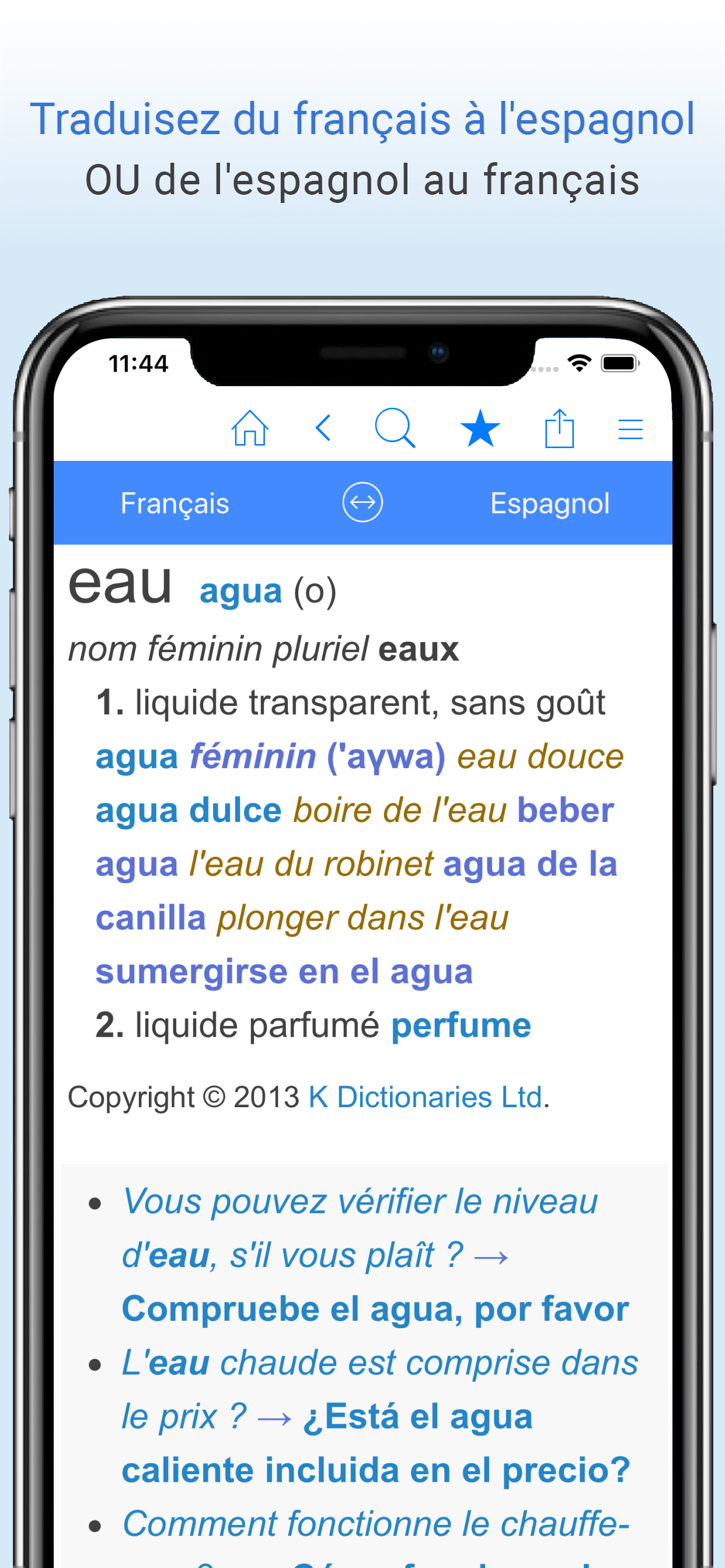 Dictionnaire Français–Espagnol