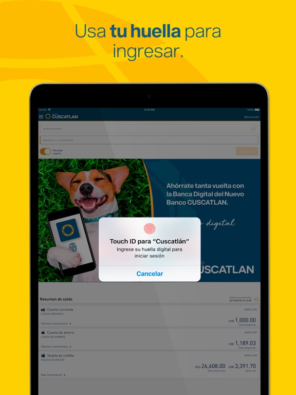 Screenshot #5 pour Banco CUSCATLAN 1.0