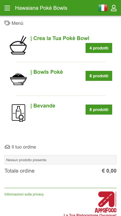 Hawaiana Pokè Bowls