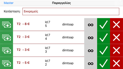 Screenshot #2 pour Servio: Διαχειριστική εφαρμογή
